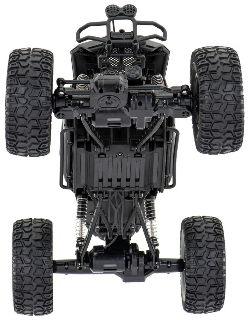 KIK RC auto Rock Crawler 2.4GHz 1:8 51cm čierne