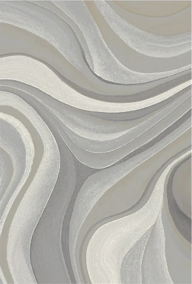 BE Koberec Smart Home 2551 Grey – sivý obdĺžnikový Rozmer: 120x180 cm