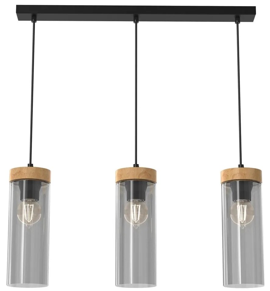 Luster na lanku ELICA 3xE27/60W/230V