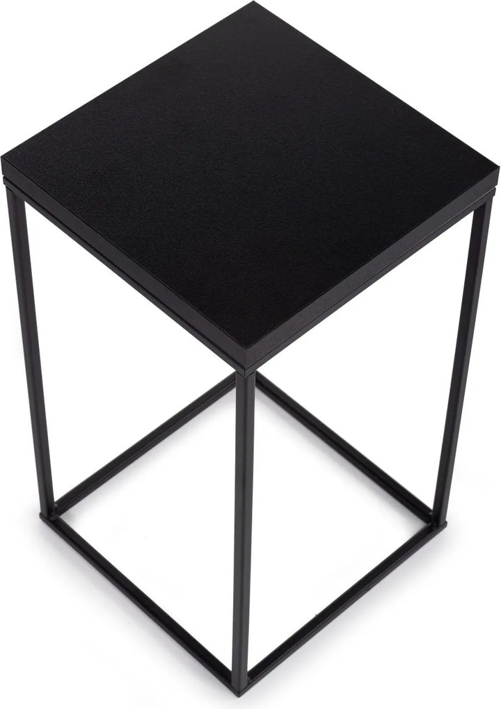 STOJAN NA KVETINÁČ BASICLOFT 40X24X24 CM ČIERNA