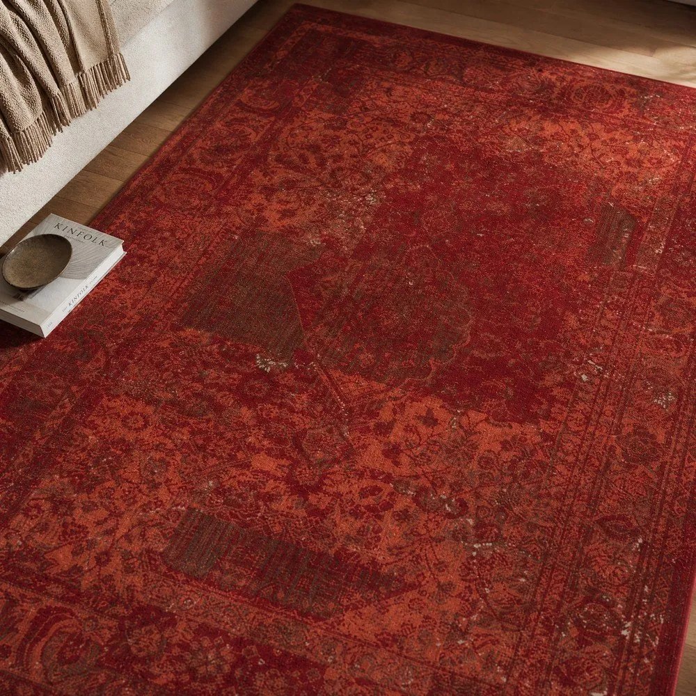 Červený koberec Hanse Home Celebration Plume, 160 x 230 cm