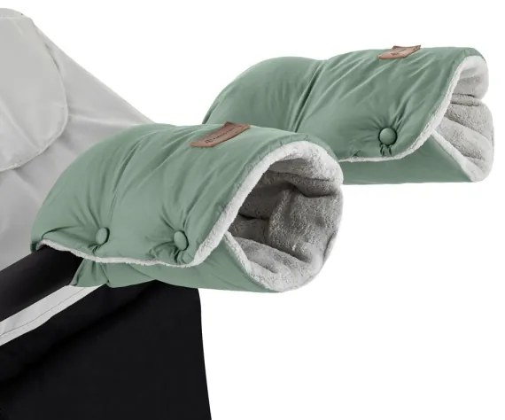 PETITE&MARS - SADA Detský fusak 3v1 JIBOT + rukávniky na kočiar JASIE zelená