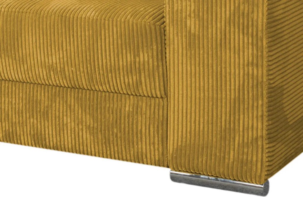 Pohovka Richard, horčicová žltá látka