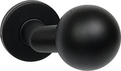 Dverné gule Richter KNOB 02 FIXNÉ (CE), Guľa Knob 02 fixná, RICHTER Čierna matná