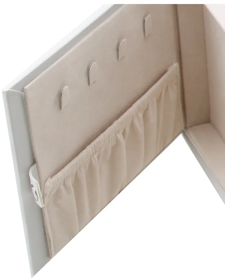 Bezdoteku Šperkovnica Lucy biela