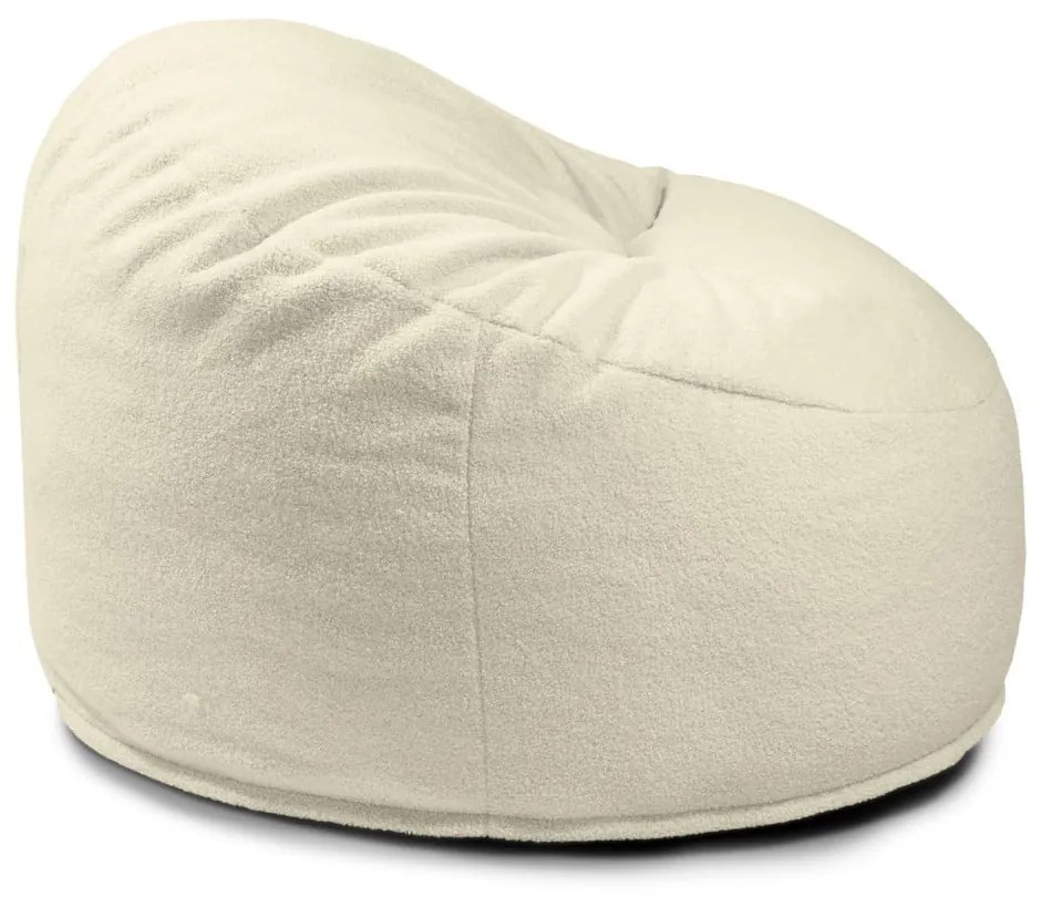 Hnedý detský sedací vak z textílie buklé Om 85 – SLOWDOWN