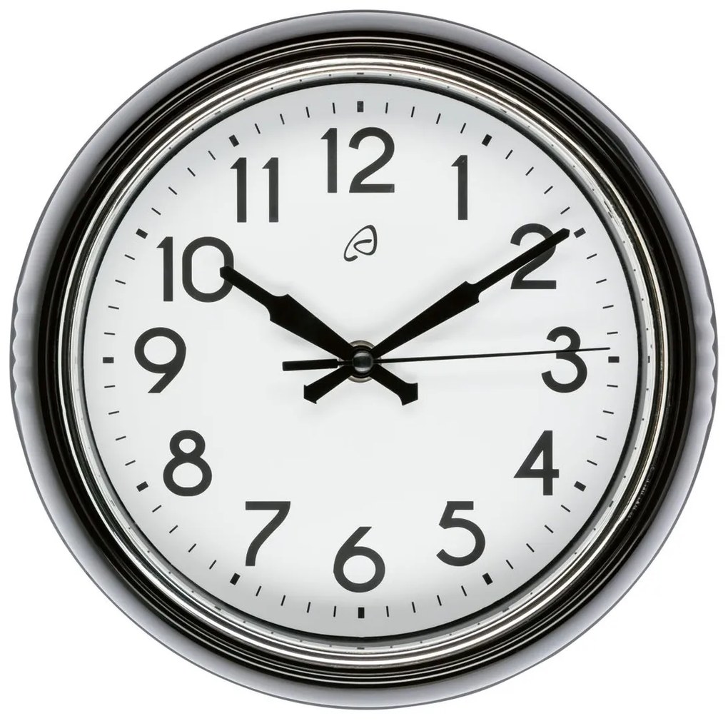 AURIOL® Retro nástenné hodiny (čierna), čierna (100309562)