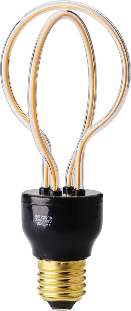 TK-LIGHTING Dizajnová LED žiarovka BULB LED, E27, 8W, 500lm, 2200K