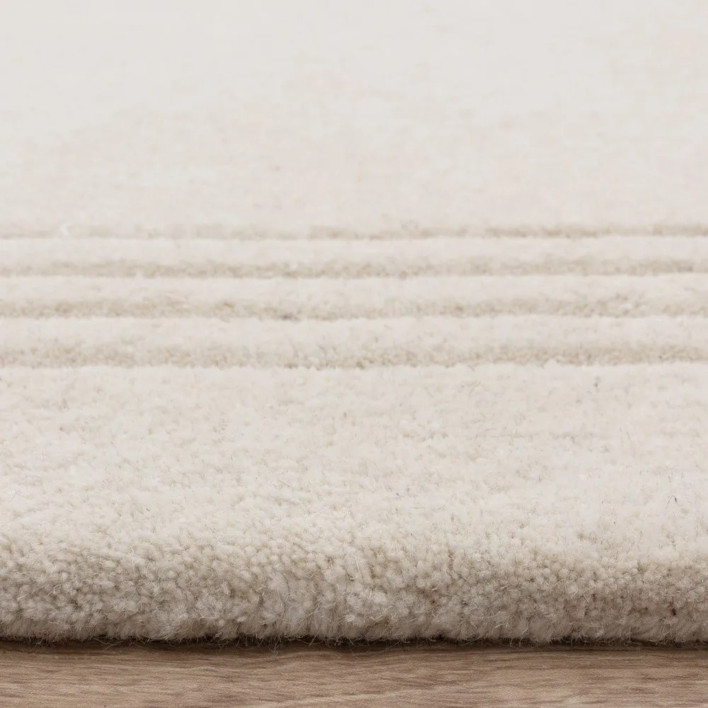 Slonovinový ručne tkaný vlnený koberec 120x170 cm Orlo Ivory – Asiatic Carpets