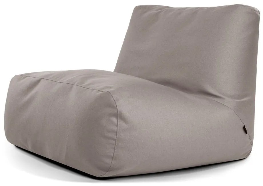 Sivobéžový sedací vak Tube 100 – SLOWDOWN