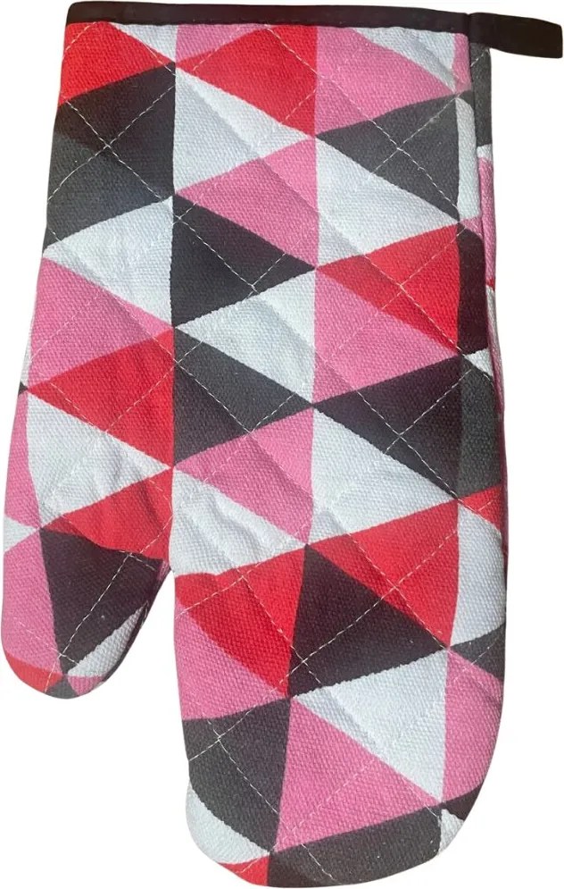 Chňapka standart Triangulo ružová TiaHome