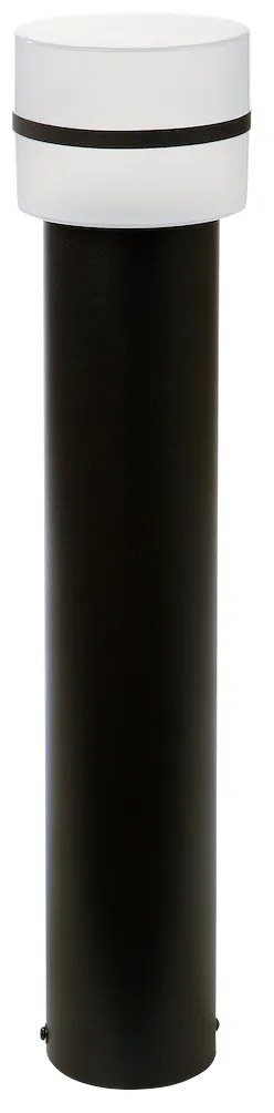 Ecolamp Exteriérové svietidlo Mia, 1x plastové/čierne kovové tienidlo, (50 cm)