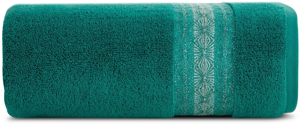 BAVLNENÝ UTERÁK MALIKA 70X140 CM TYRKYSOVÁ