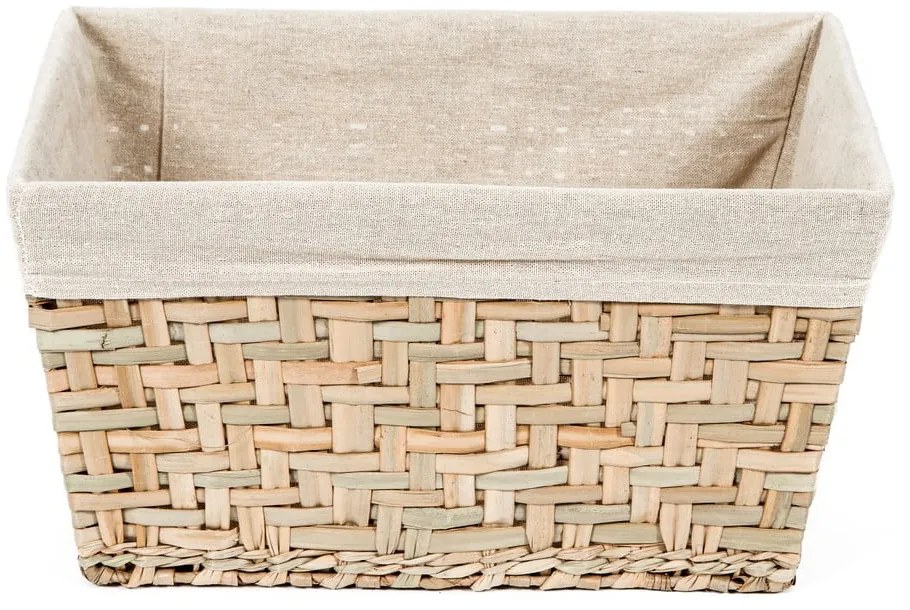 Úložný kôš z rákosia Compactor Rush, 38,5 x 28,5 cm