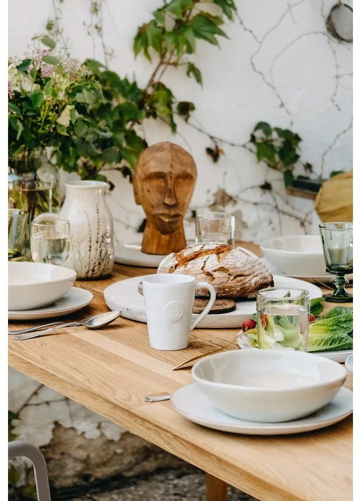 Biely kameninový hrnček Costa Nova Nova, 300 ml