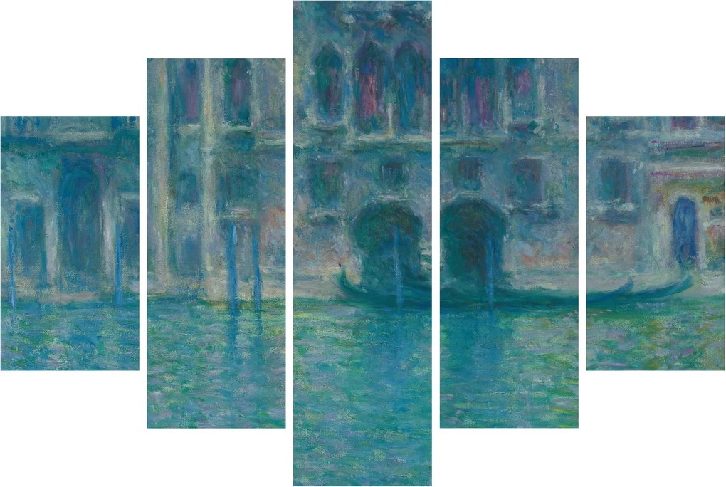 Obraz - Claude Monet, Palazzo da Mula, Venice, reprodukcia (150x105 cm)