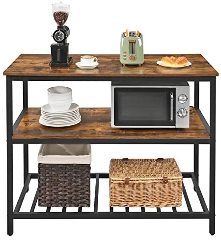 SONGMICS Kuchynský stolík VASAGLE KKI01BX