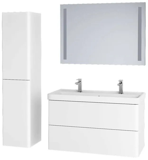 Mereo Mereo, Siena, kúpeľňová skrinka s keramickým umývadlom 61 cm, MER-CN440