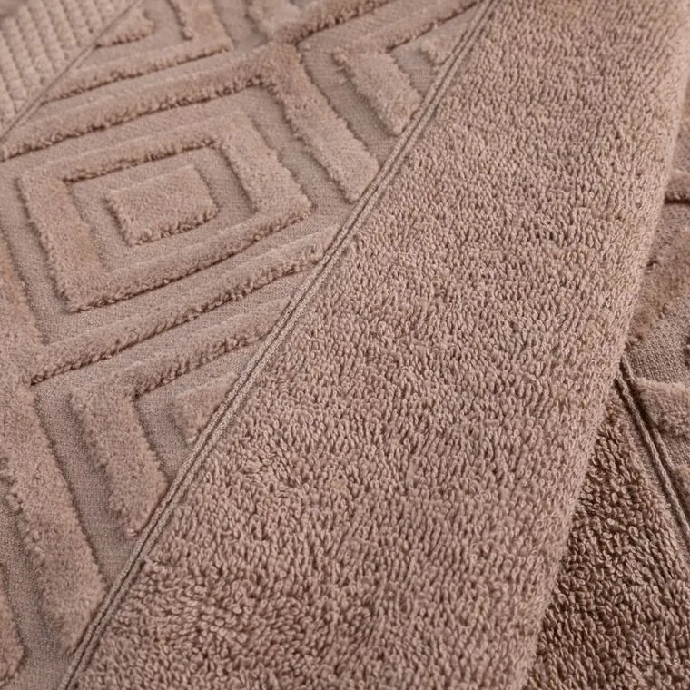 Sada froté uterákov PAULA taupe 50 x 90 cm 2 ks