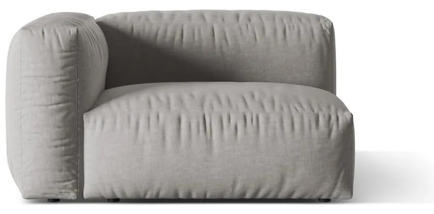Svetlosivý modul pohovky (ľavý roh) Martina – Micadoni Home
