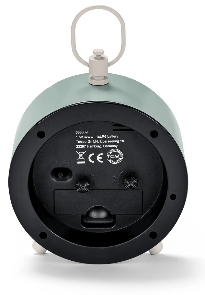 Analógový dizajnový budík