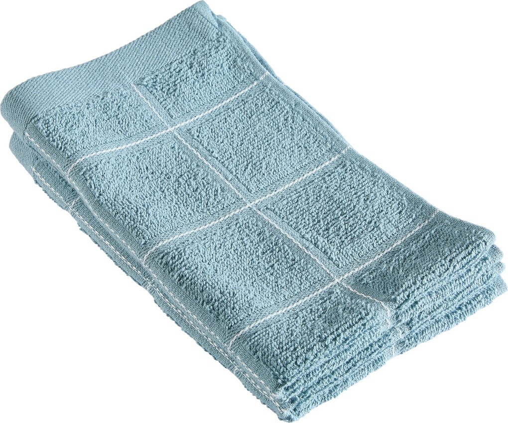 XXXLutz SADA UTERÁKOV PRE HOSTÍ, 30/50 cm, tyrkysová Esposa - Kúpeľňový textil - 003002000404