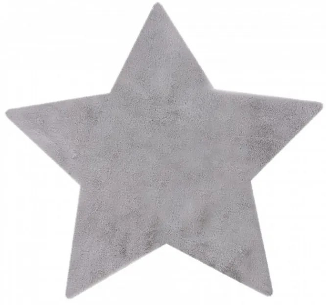 Pre zvieratá: kusový koberec Luna 858 silver, 86x86, šedá, detská izba, Obsession