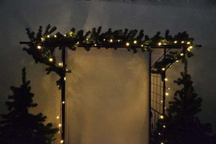 Nexos 2172 diLED svetelná reťaz - 40 LED teple biela