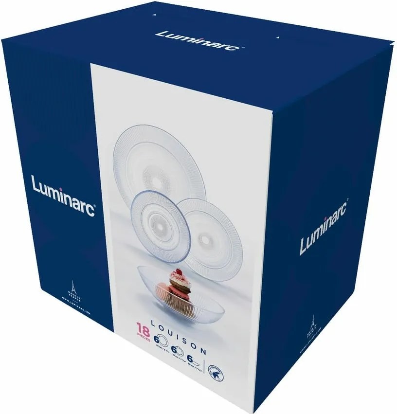 Luminarc 18-dielna jedálenská súprava Louison