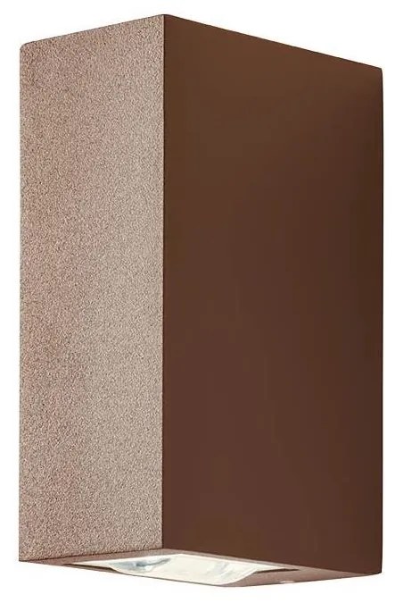 Redo 90417 - LED Vonkajšie nástenné svietidlo ACE LED/3,36W/230V 3000K IP54 hnedá
