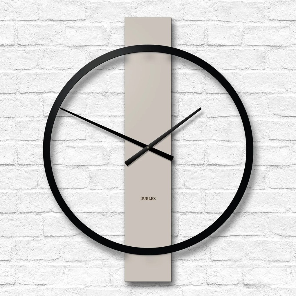 DUBLEZ | Minimalistické nástenné hodiny - Circle Line