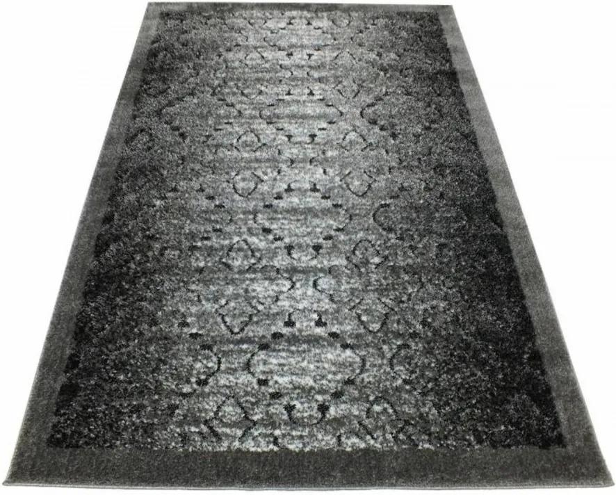 Kusový koberec Shaggy vlas 30 mm Noah sivý, Velikosti 120x170cm