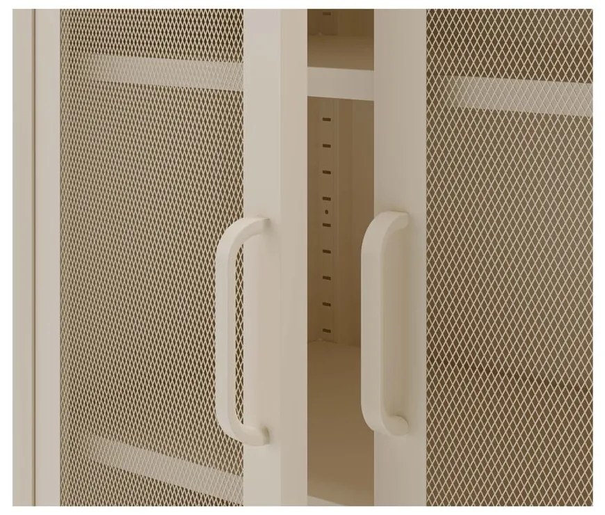 Krémová skrinka 80x170 cm Diora – Marckeric