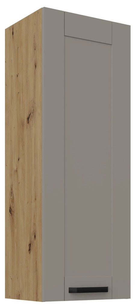 Horná kuchynská skrinka Lucid 40 G-108 1F (korpus: dub artisan + front: mdf claygrey). Vlastná spoľahlivá doprava až k Vám domov. 1134707