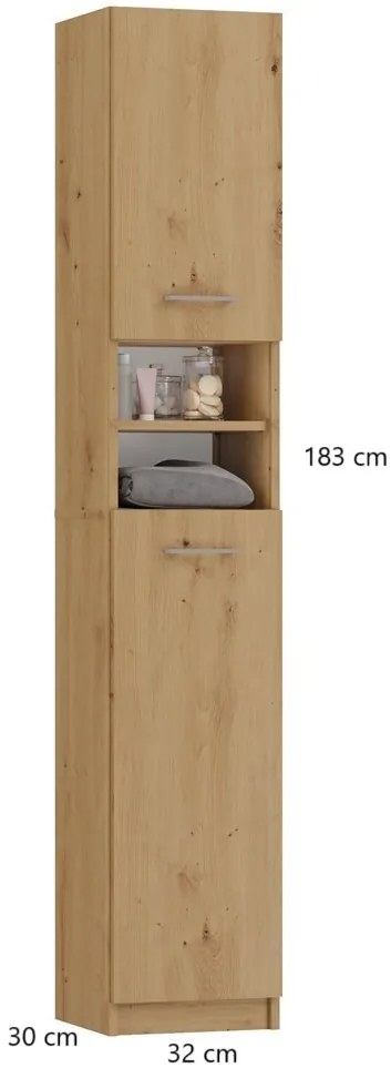 Koupelnová skříňka Marbela dub artisan