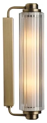 Nordlux - Kúpeľňové osvetlenie na zrkadlo NIMAL 2xE14/25W/230V IP44 mosadz