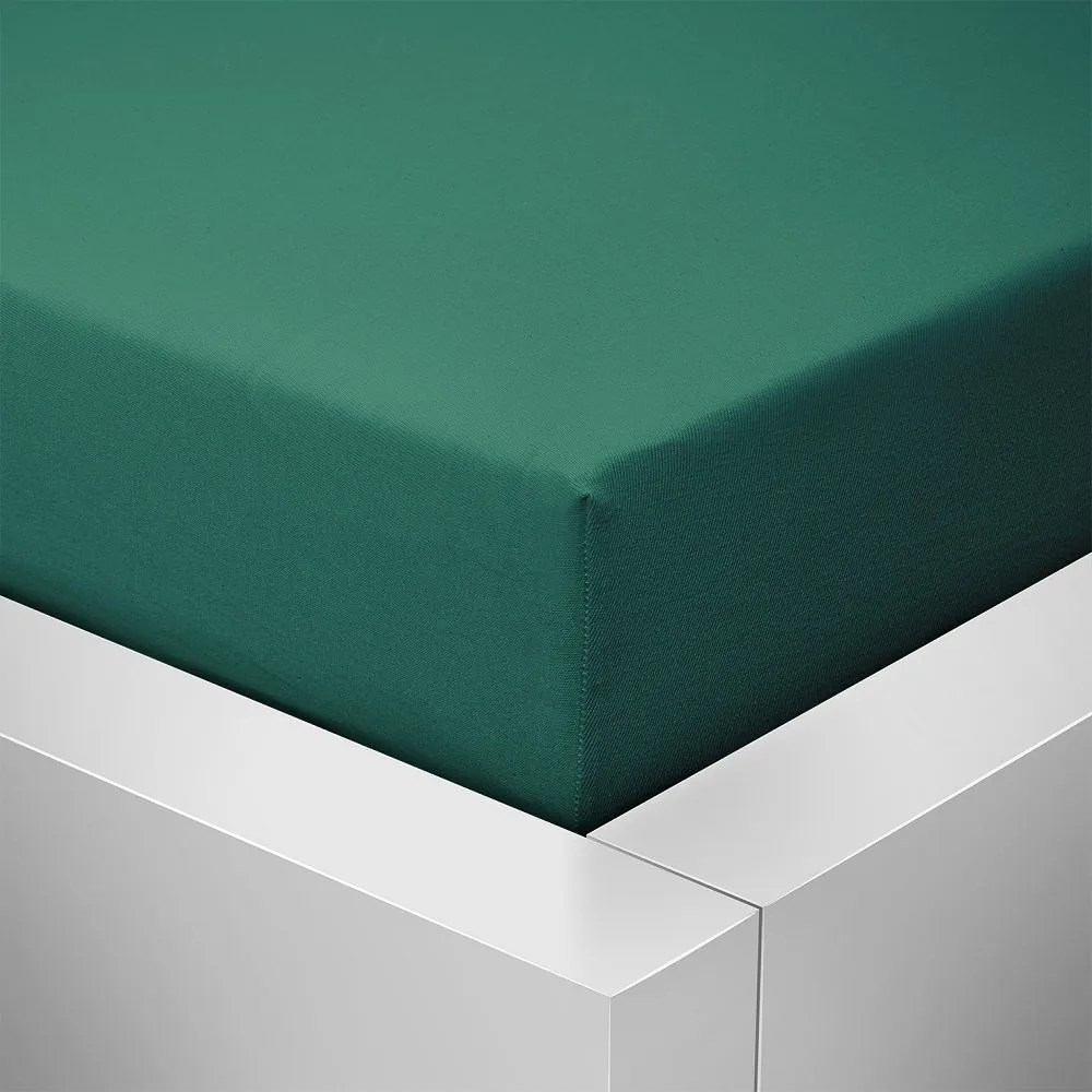 Homeville jersey plachta ELASTIC farba ihličie - 140x200 cm