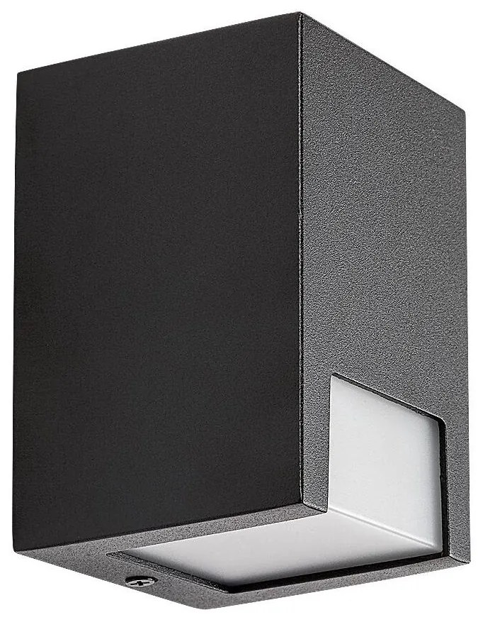 Rabalux 77054 - Vonkajšie nástenné svietidlo CERNON 1xGU10/7W/230V IP44 čierna
