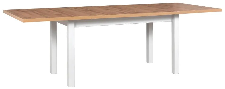 Jedálenský stôl Mitchell 2 XL (dub wotan + biela) (pre 6 až 8 osôb). Vlastná spoľahlivá doprava až k Vám domov. 1040815