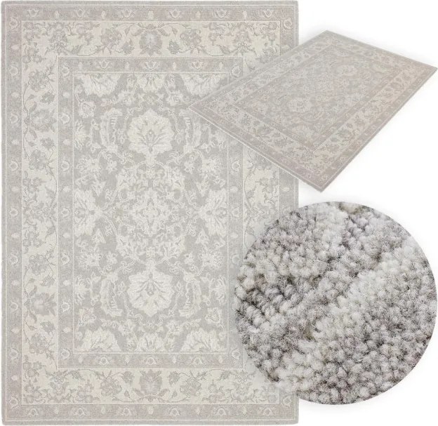 Koberec Agnella Noble Kirla sivý