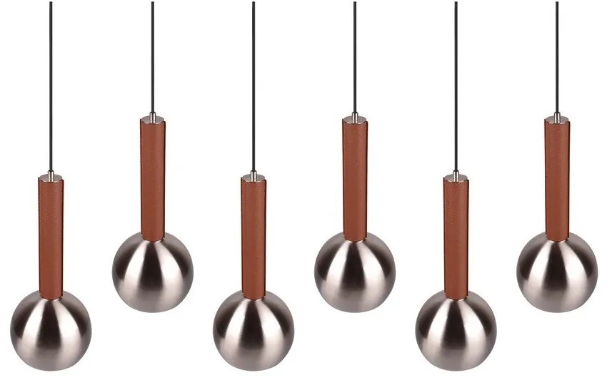 Čierne závesné svietidlo Ciliana – CINQUE