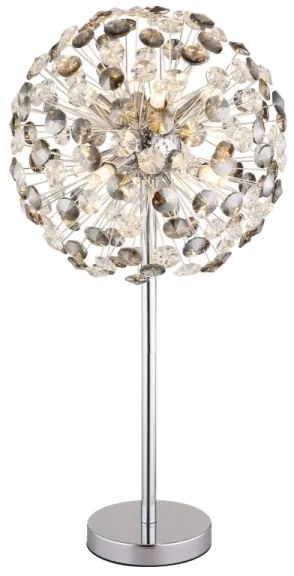 Globo 64135TC - LED Stolná lampa KATRINA 8xG9/3,5W/230V lesklý chróm