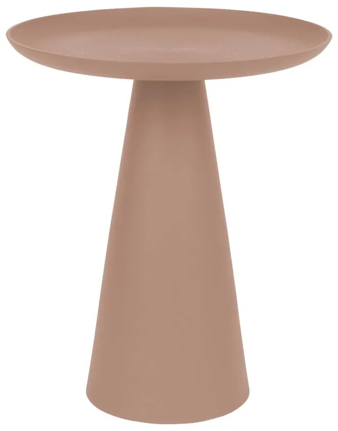 Kovový okrúhly odkladací stolík ø 34,5 cm Ringar – White Label