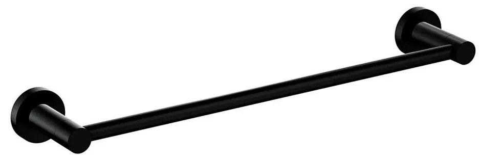 OMNIRES MP60214BL - Nástenný vešiak na uteráky MODERN PROJECT 40 cm matná čierna