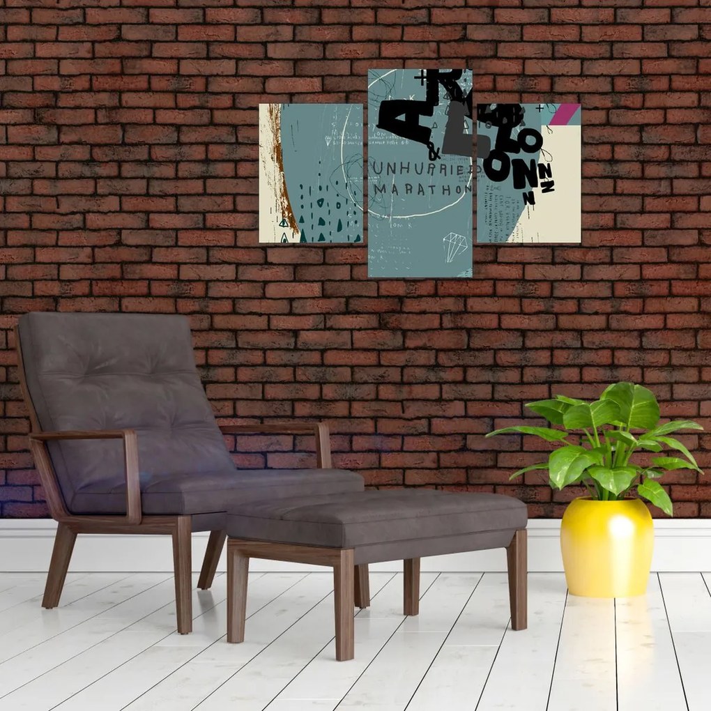 Obraz - Lietajúci balón s dúhou (90x60 cm)