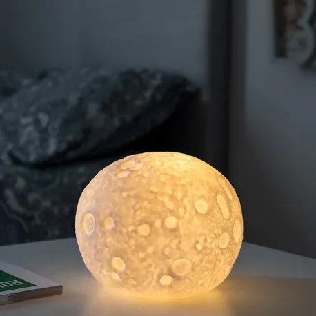 DR Stolná lampa mesiac 3D 12cm
