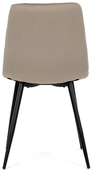 Autronic BONTEC Jedálenská stolička, béžová, zamatová látka, DCL-X7015 CAP2 Farba: Béžová