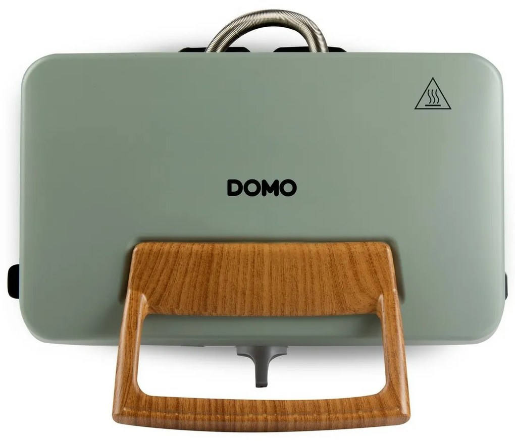 DOMO DO9276C sendvičovač 3 v 1, matná zelená