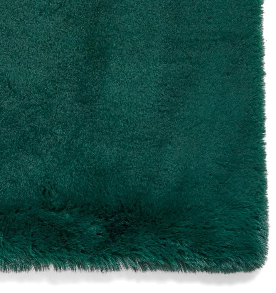 Smaragdovozelený koberec Think Rugs Super Teddy, 150 x 230 cm