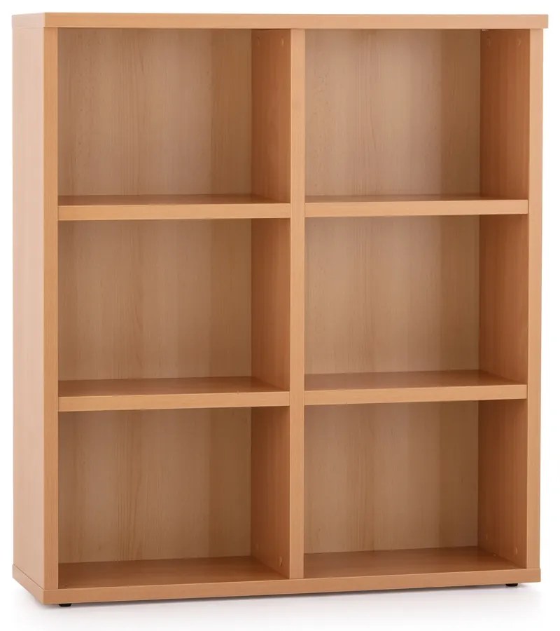 Stredný regál Visio 100 x 34 x 113,7 cm, buk